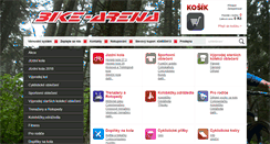 Desktop Screenshot of bike-arena.cz